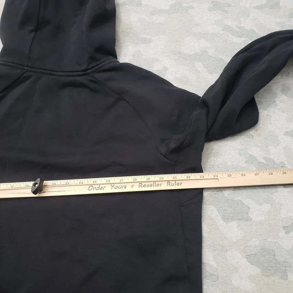 Nike Full Zip Hoodie Mens Large Black Fleece Athletic Sweatshirt Outdoors Gym